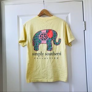 Simply Southern Yellow Tee